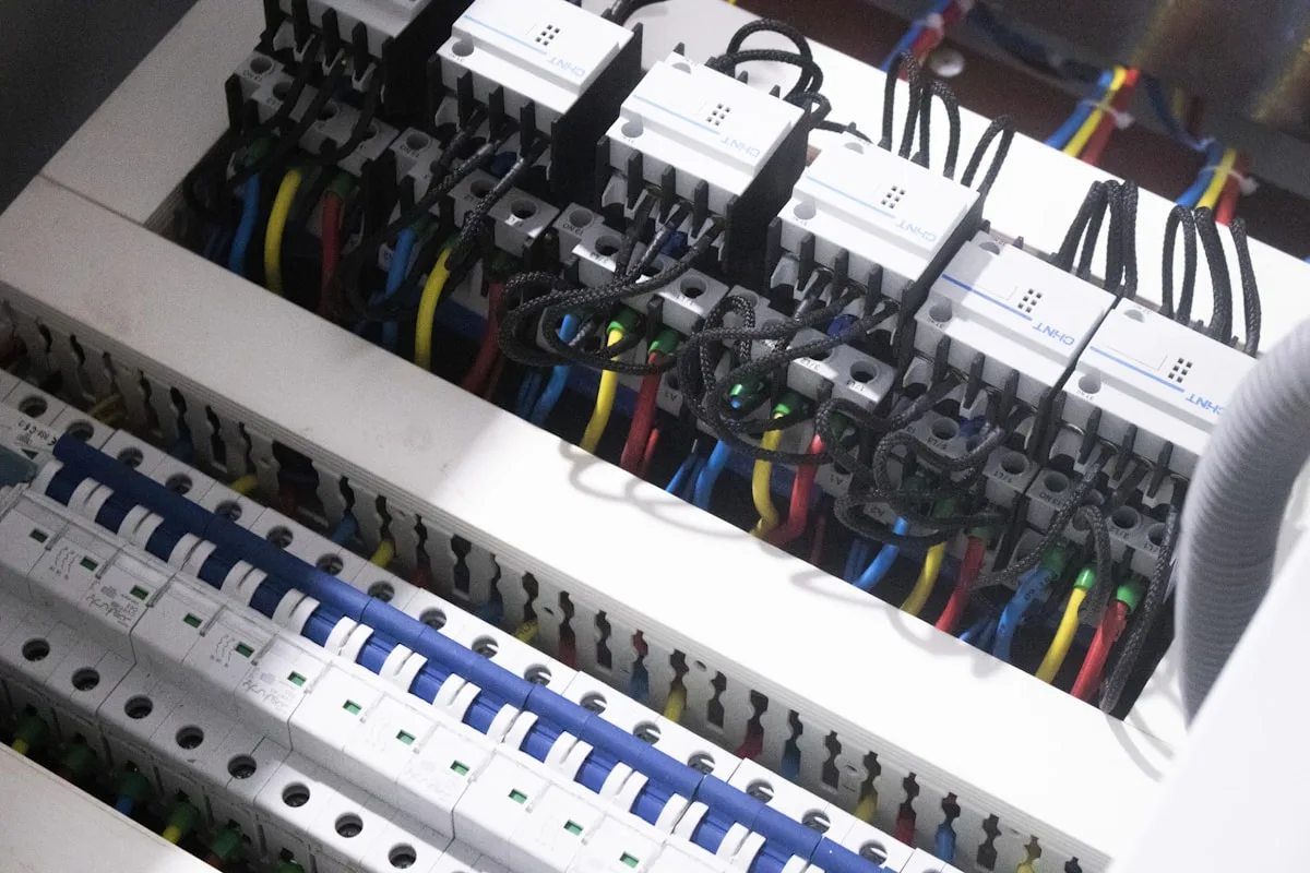 Tablero eléctrico industrial cableado